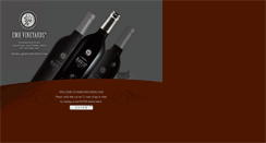 Desktop Screenshot of emhvineyards.com